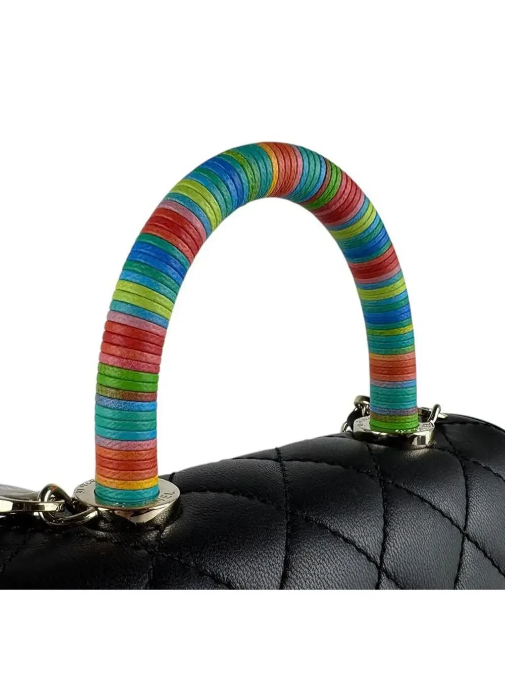 Auth Chanel Coco Handle Xxs Handbag #285624C58B